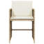 Chaises de patio avec coussins 4 pièces George Oliver-822101518