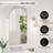 Dashaun 35'' H Wall Mounted 4 Fixed Aluminum Alloy Medicine Cabinet with Mirror-1776870982