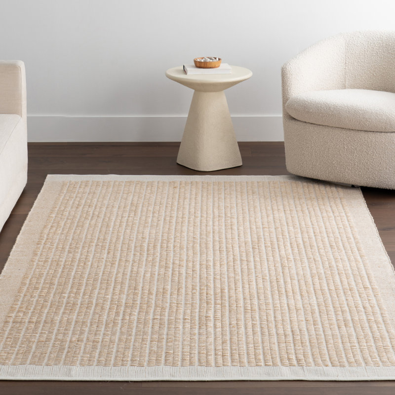 Erina Striped Indoor/Outdoor Area Rug, Rectangle 5' x 7'8"