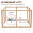 8-Panel Indoor Dog Playpen With Modular Panels And Wood Frame