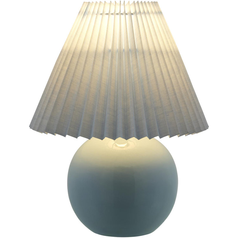 Lampe de table Trunetta, Bleu clair
