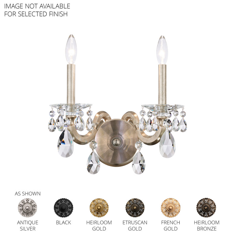 San Marco 2 - Light Candle Wall Light, Heirloom Gold