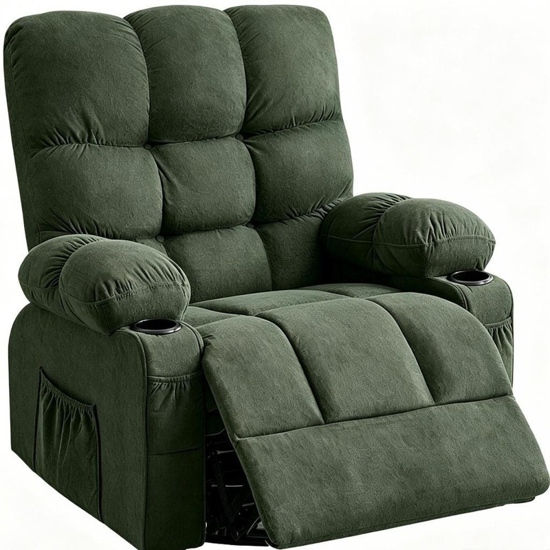 Fauteuil inclinable manuel chauffant 39 po