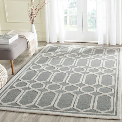 Zeppelin Geometric Wool Hand Woven Area Rug