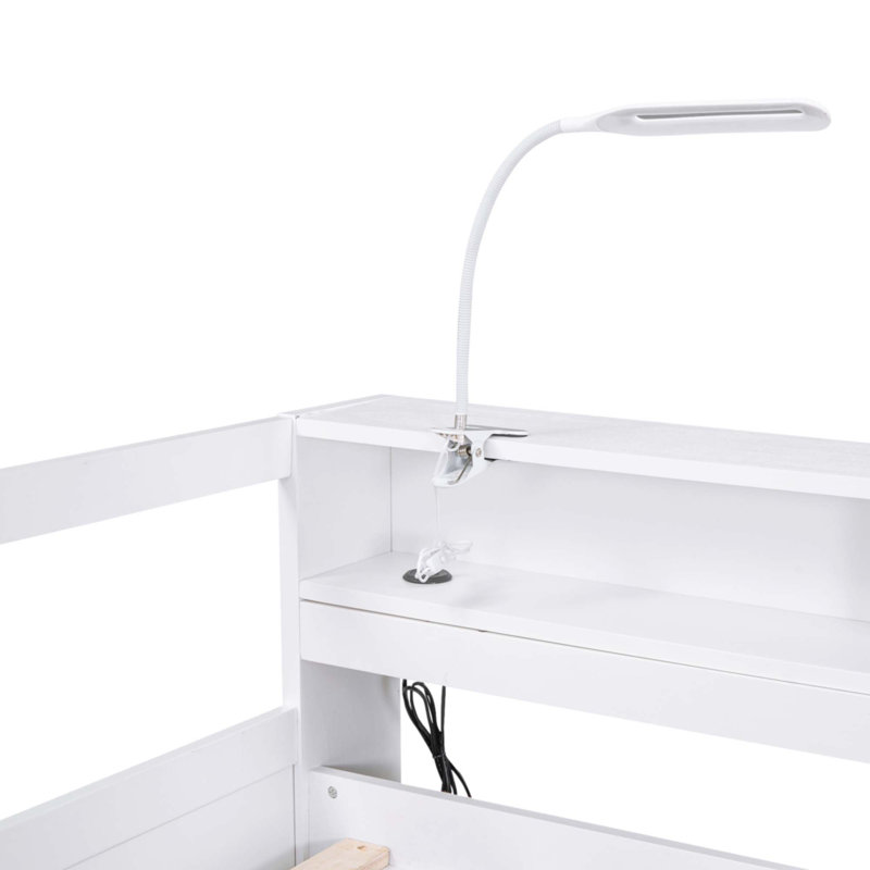 Twin XL Wood Daybed, White