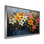 Jaune et gris Poinsettias Field of Radiance I - Art mural poinsettias