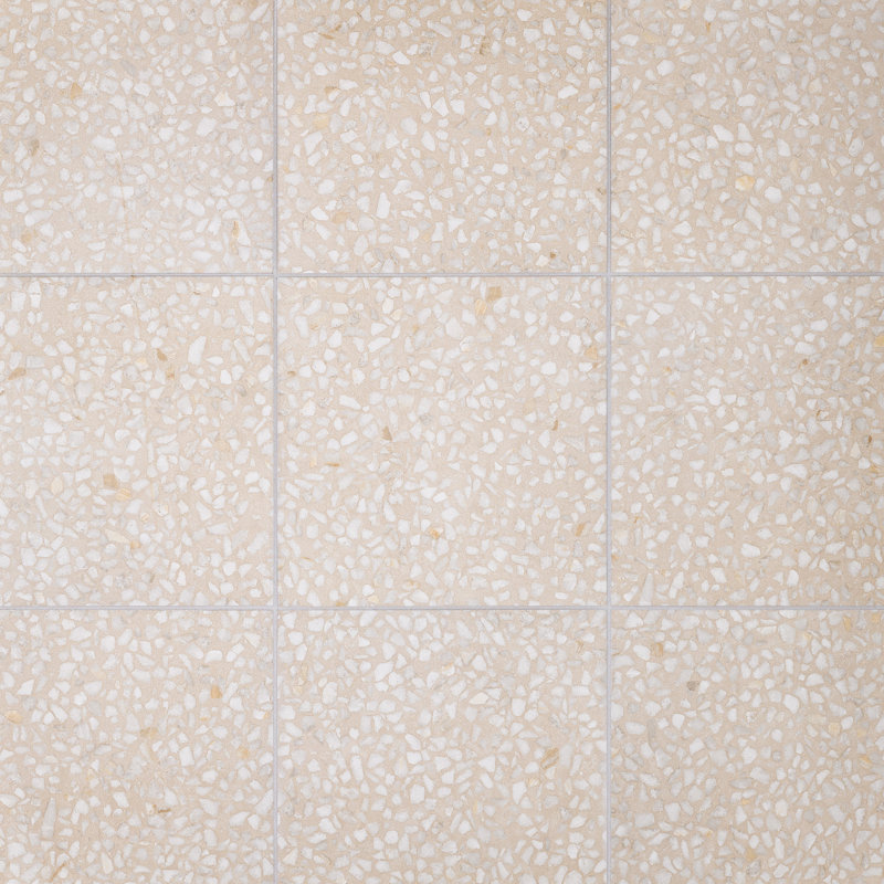 Farnese Amalfi 12" x 12" Porcelain Field Tile Wall & Floor Tile, Crema