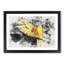 Yellow Macaw Parrot Watercolour - Framed Print-56882174-56882177