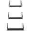 6 -Piece Steel Floating Shelf