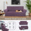 Housse extensible pour causeuse extensible, housses de canapé pour 2 canapés (55 po à 79 po) Canapé protecteur de meuble avec fond élastique pour enfant, chien. Jacquard à petits carreaux-1231340859-1275013098
