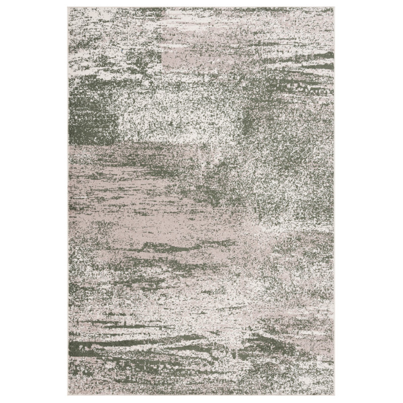Manneville Performance Abstract Rug, Rectangle 5'1" x 7'6"