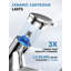 Robinet de salle de bain rotatif avec 2 modes d'eau, robinet de meuble-lavabo monotrou pour salle de bain et salle de lavage, BF2208-107627078