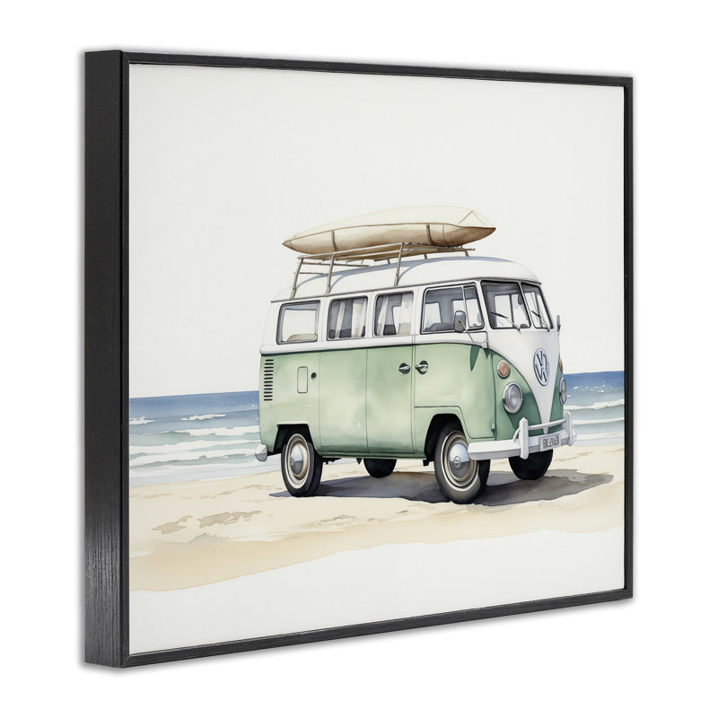 Art tropical, estampe numérique par Arlington Prints, H 11 po x l 14 po, Giclée encadrée noir minuit