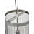 1 - Light Matte Clear Single Pendant
