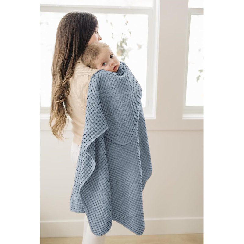 100% coton emmailloté, Bleu