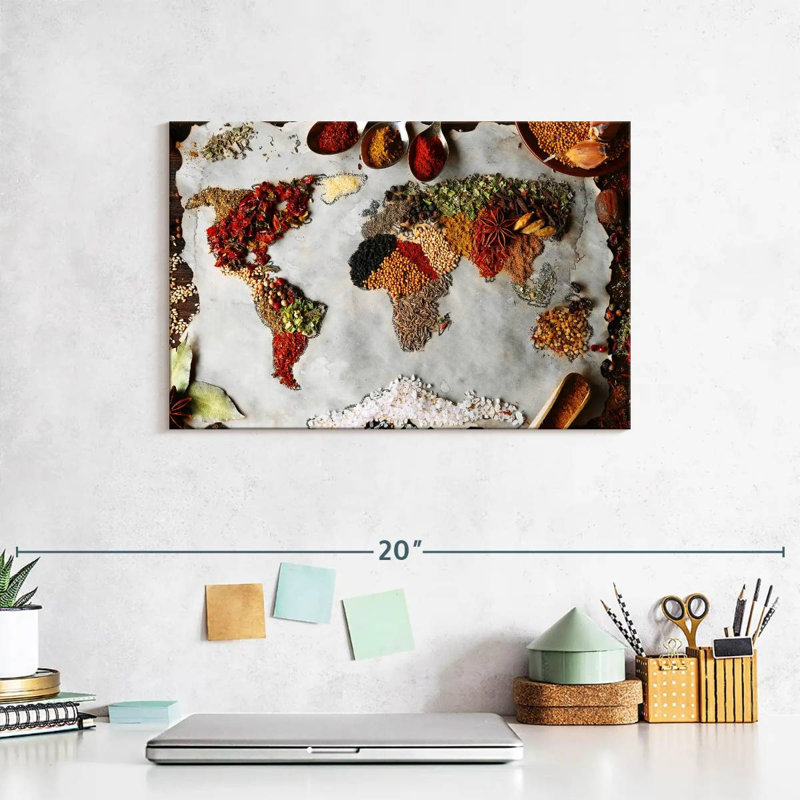 Yarlin Spices Of The World, 8" H x 12" W