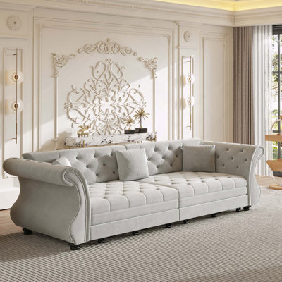Velours Chesterfield