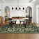 Snakes Machine Washable Area Rug Non Slip Wild Life Serpent Print Rug Low Pile Aesthetics Carpet for Living Room Bedroom Office