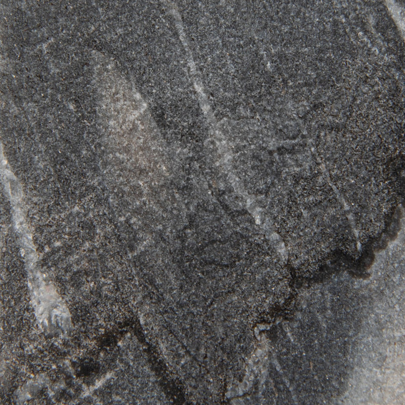 Plat gris ovale en marbre, Gris