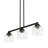 Ashanni 3 - Light Steel Dimmable Kitchen Island Square / Rectangle Chandelier-632463848