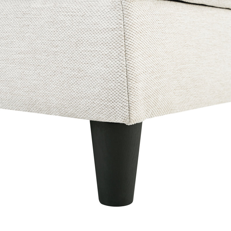 Zavier Modern L-Shaped Modular Sectional Sofa