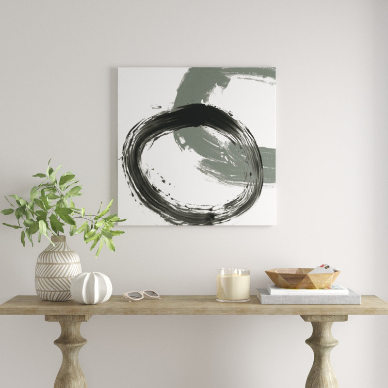 " Circular Reaction II ", 40" H x 40" W x 1.5" D, Wrapped Canvas