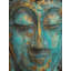 Art mural sur toile Verdigris Buddha III-615607879