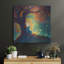 Art mural en métal Lark Manor ™ «Mystical Psychedelic Oasis» par The Golden Valley