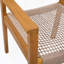 Chaise de salle à manger brun clair