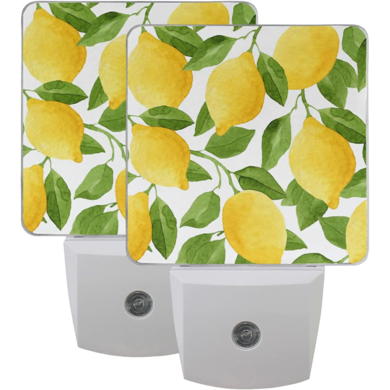 Veilleuse citron 2 lumières