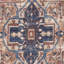 Housse de coussin en polyester Rust Bohemian Medallion-112533625-112533639