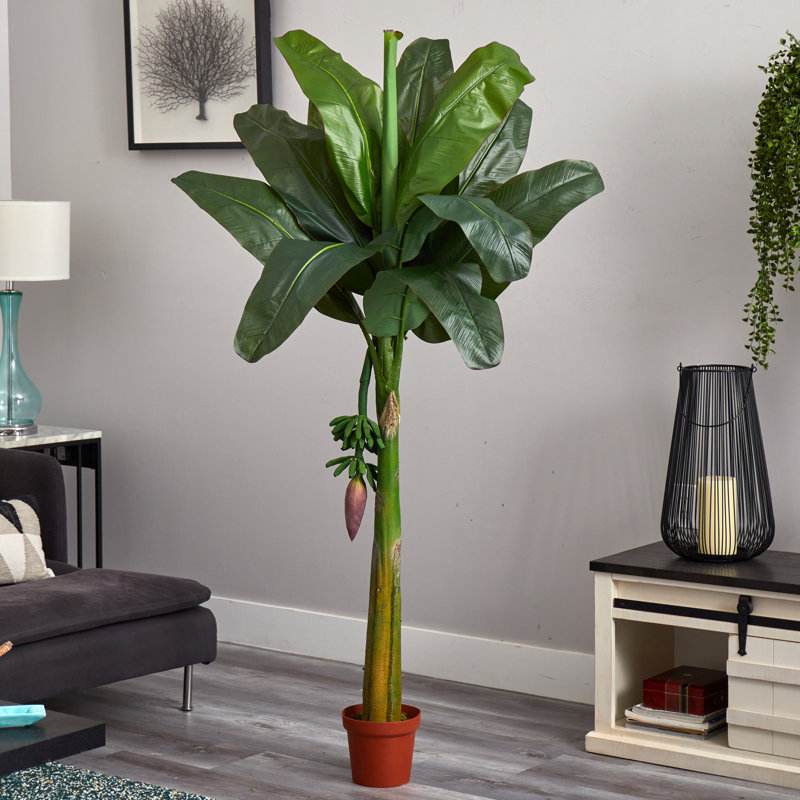 72'' Faux Foliage Tree in Pot