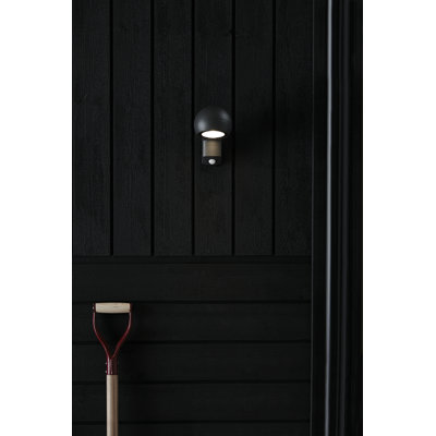 Achiles Integrated LED Outdoor Armed Sconce