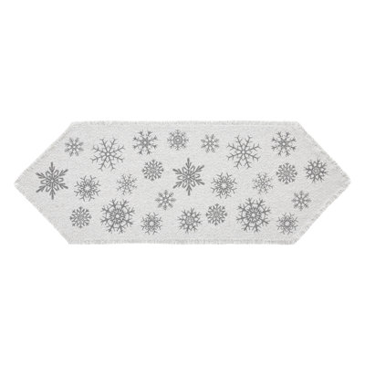 Yuletide Rectangle Geometric Cotton Table Runner
