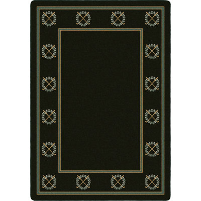 Tapis vert olive Alminus Design Ceter Rutherford