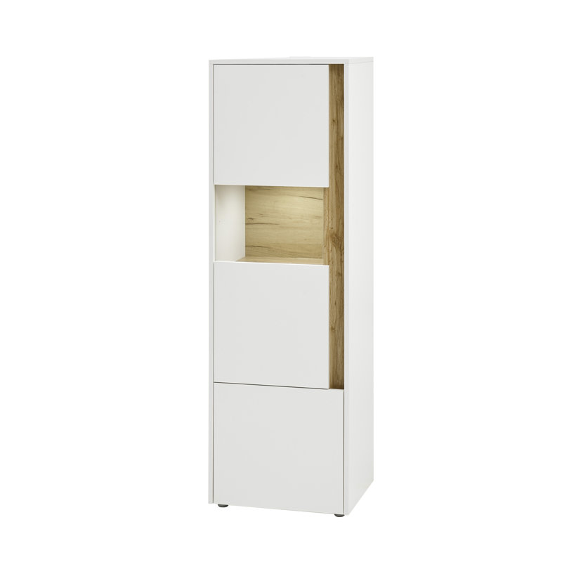 Brosnan Display Cabinet With Lighting, White
