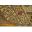 Tapis ivoire antique en laine Shirvan