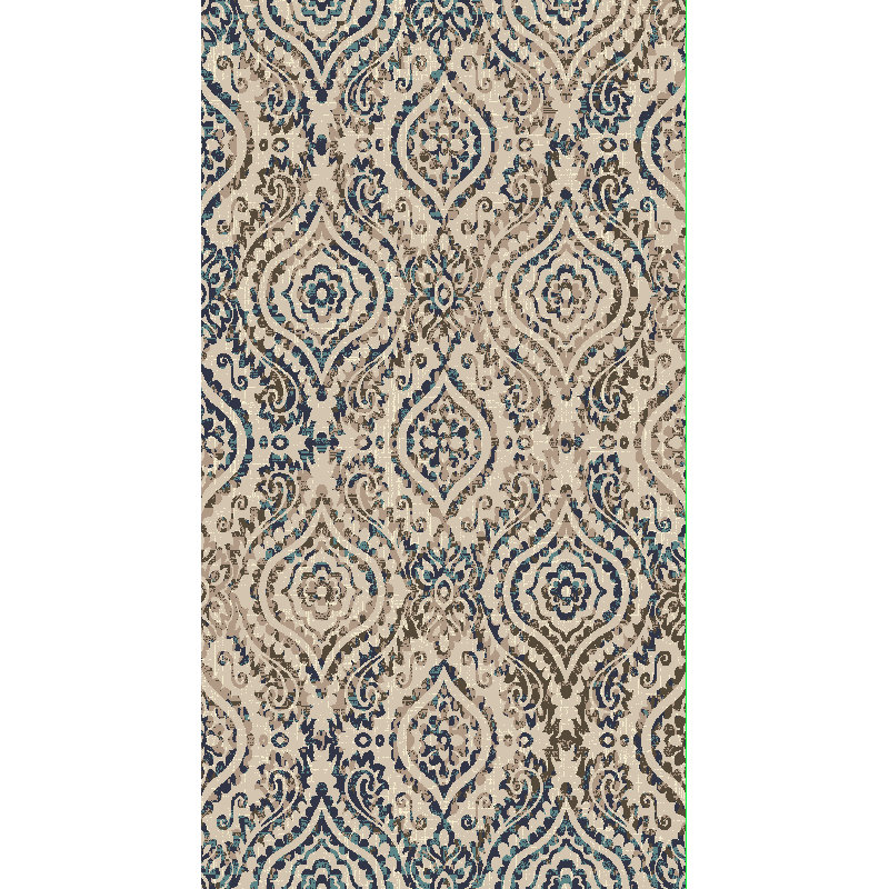 Tapis beige area Brookneal, Rectangle 5 pi x 8 pi
