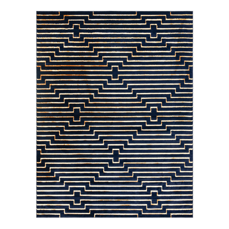 Nikica Geometric Area Rug 