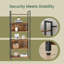186cm H x 60cm W Steel Bookcase