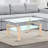 Kenechi Glass Top Single Coffee Table-1297704504-1297704506