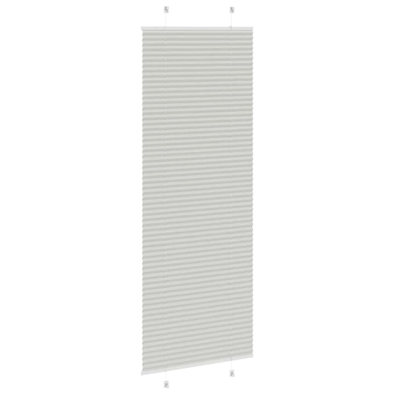 17 Stories Zebra Blind Sand Brown 120X150 Cm Fabric Width 115.9 Cm Polyester, 80cmW x 200cmL, Light Grey