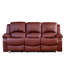 Manervia 3 Seater Faux Leather Reclining Sofa-289488741