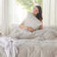 Housse de couette touffetée à rayures Essential Elegance Shabby Elegance GentleSoft ™-105311184-105311185