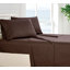 Ensemble de literie en microfibre avec draps-housse et drap-housse Lux Decor Collection-22280730-22280735