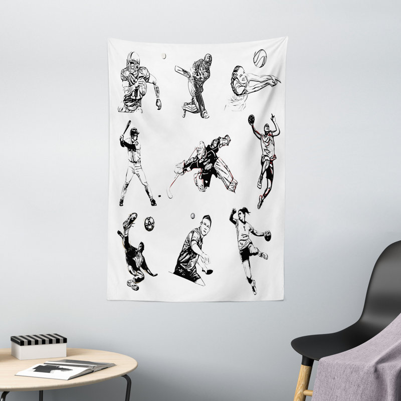 Tapisserie en polyester, H 60 po x l 40 po