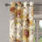 Red Barrel Studio® Floral Grommet Curtain Summer Bloom Floral Pattern 50" x 72" Chocolate Mustard and Cream-512105146
