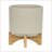 S/2 8/10" PLANTER W/ WOOD STAND-1145063162