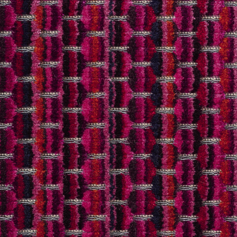 Downtown Velvet Fabric, Garnet