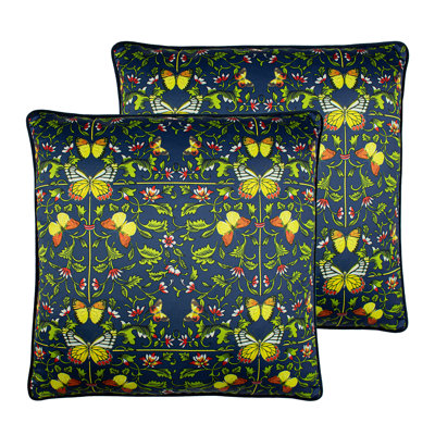 Floral Square Cushion